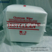 Manufacturer Cheap 25x25 cm Cleanroom Nonwoven cleaning Wipers/Wipes M3